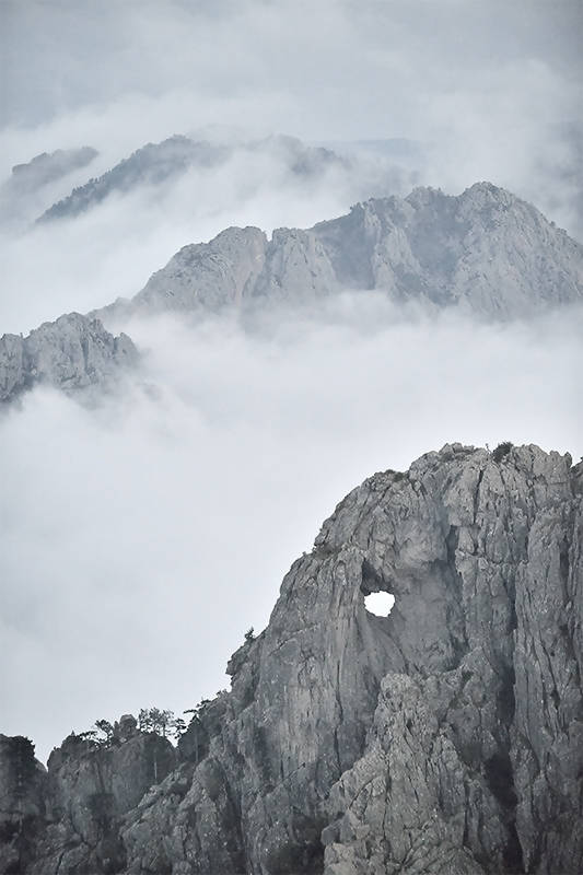 La Corse vue d'oiseau